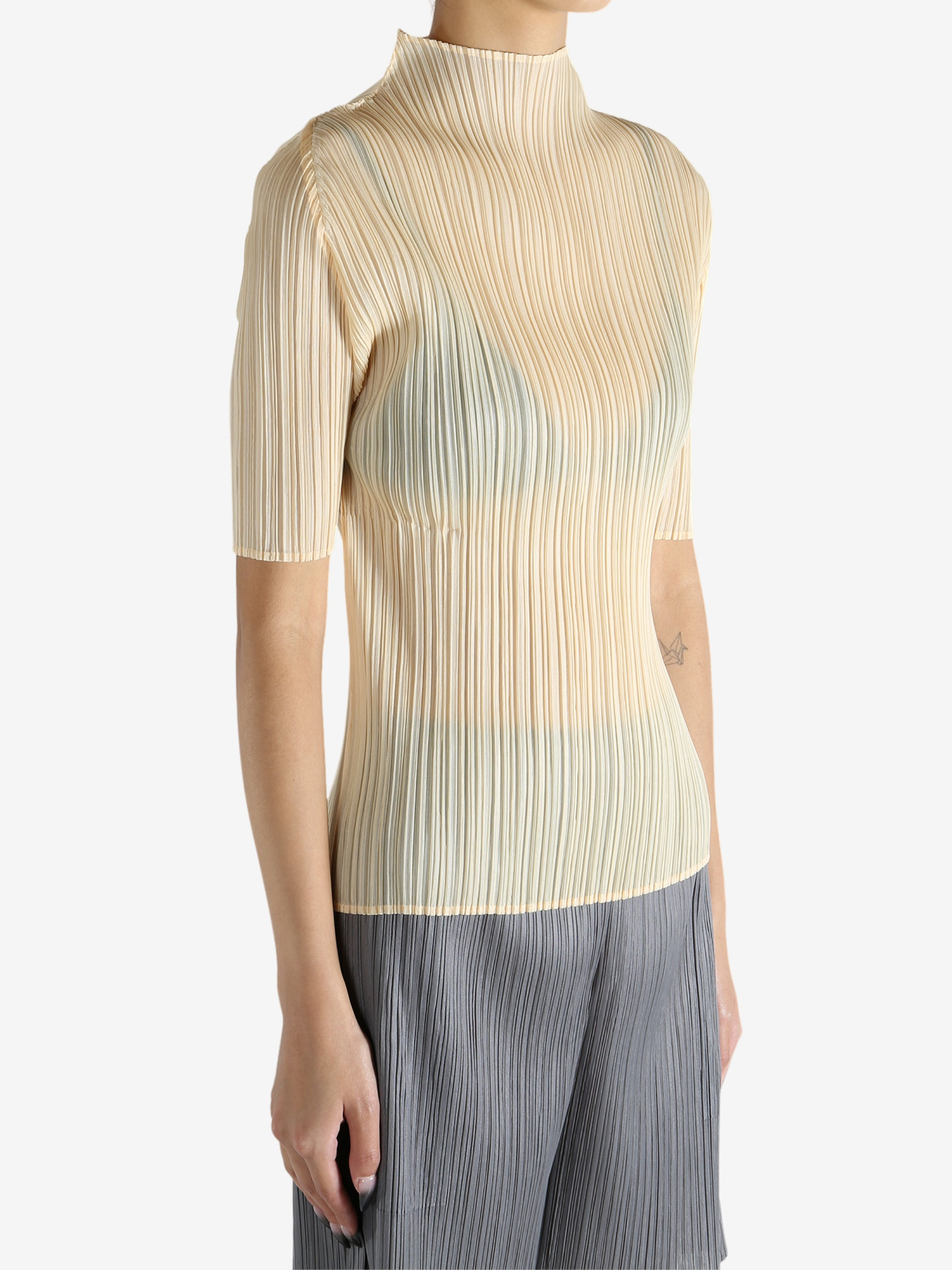 PLEATS PLEASE ISSEY MIYAKE - Women Lucid Pleats Shirt - 2
