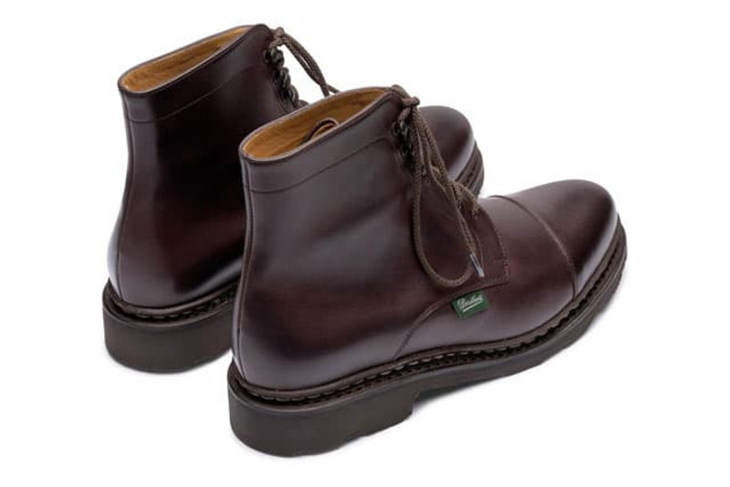 Paraboot Clamart Lisse Café - Rubber Sole outlook