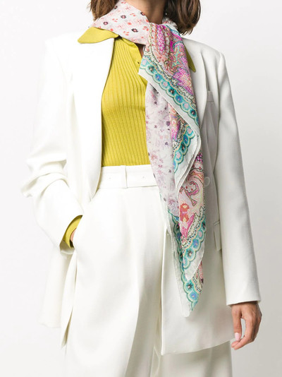 Etro paisley print scarf outlook