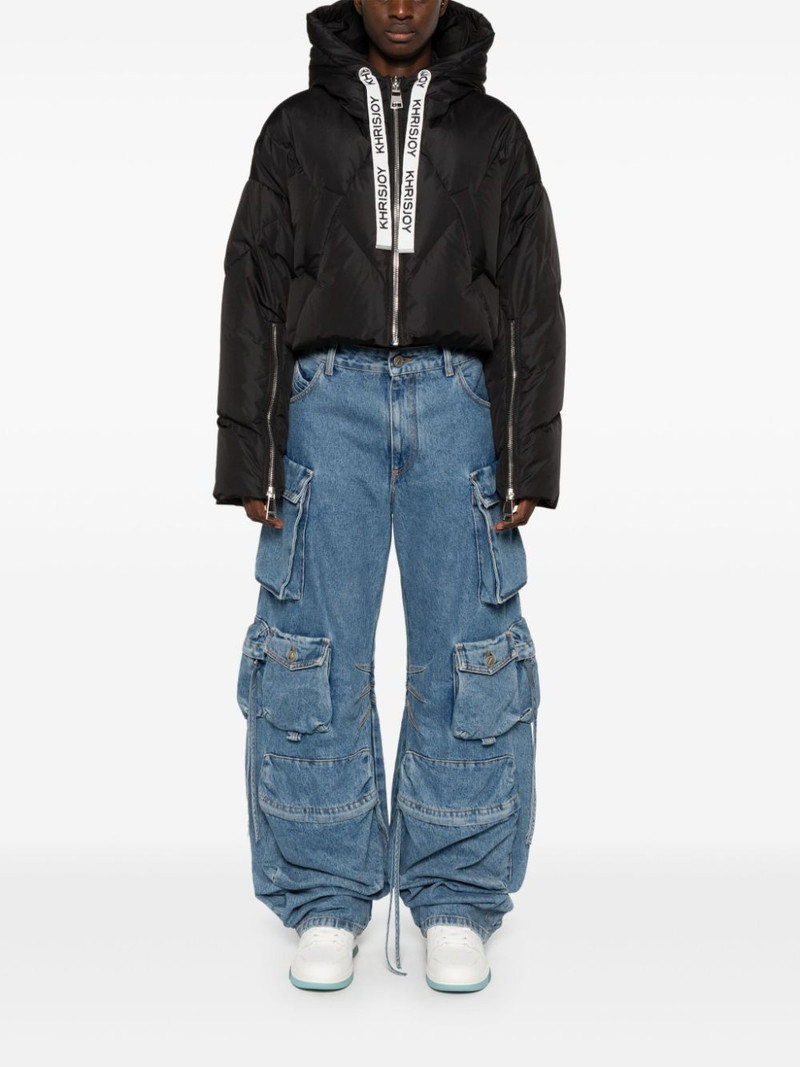 Khrisjoy Iconic cropped puffer jacket outlook