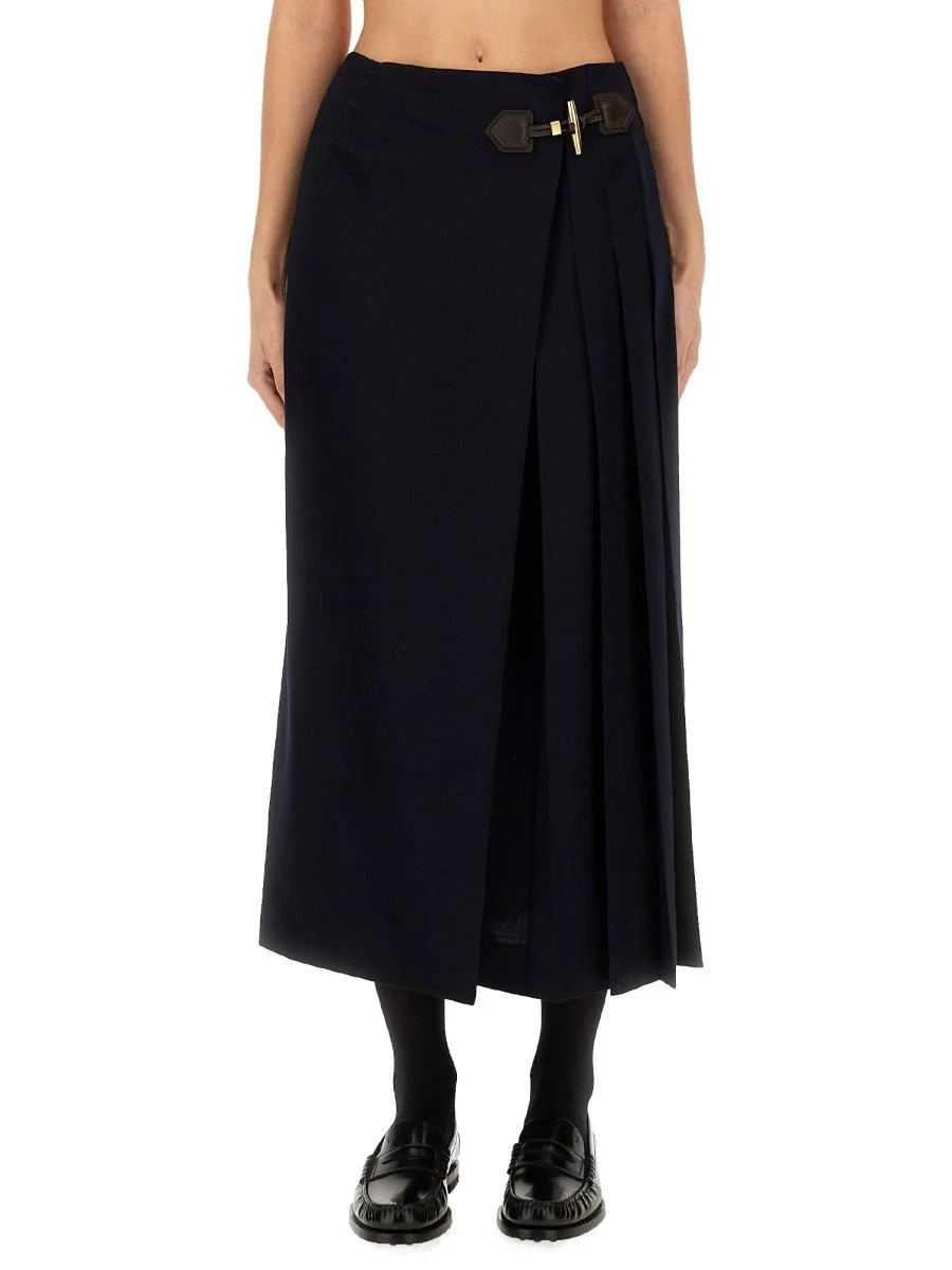 Moschino Midi Skirt With Toggle - 1