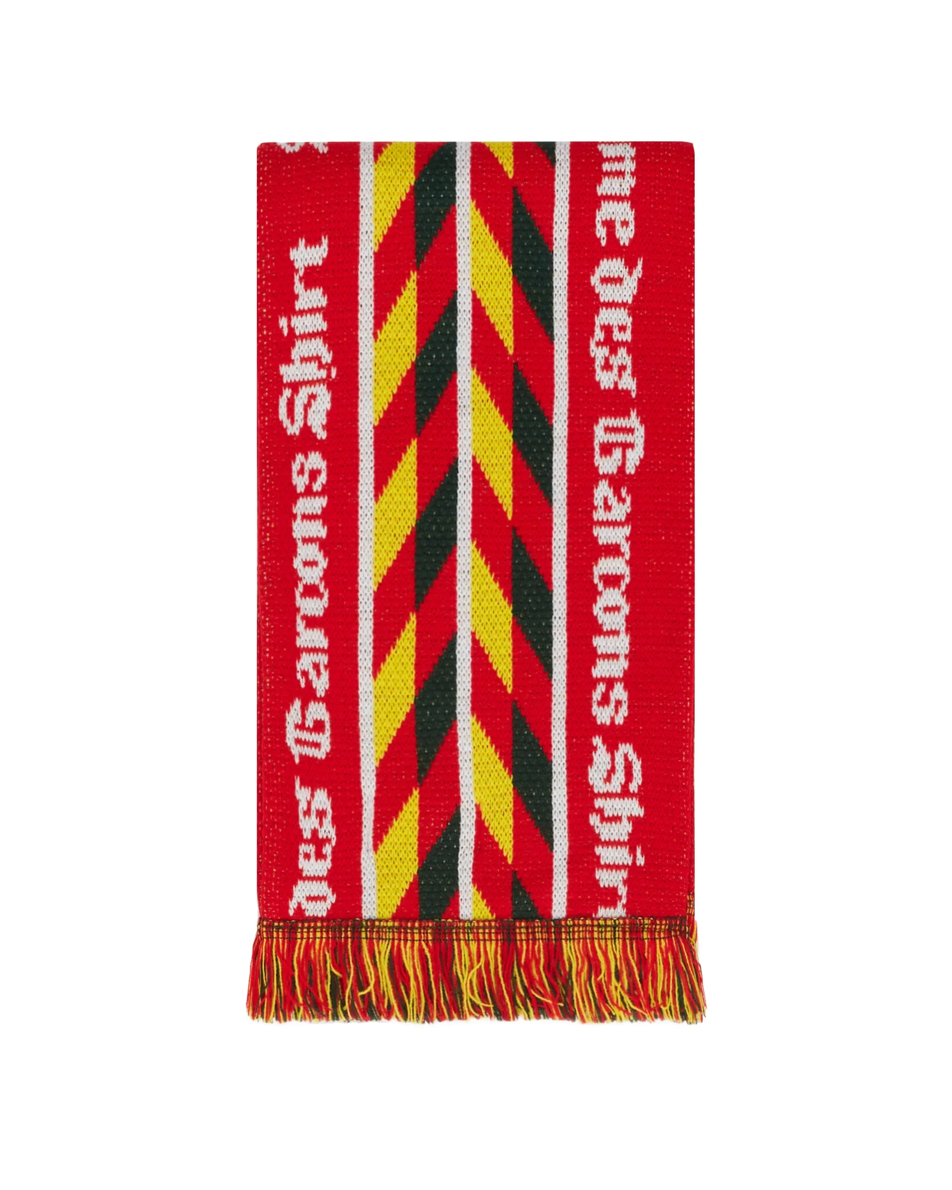 Red Football Scarf - 1