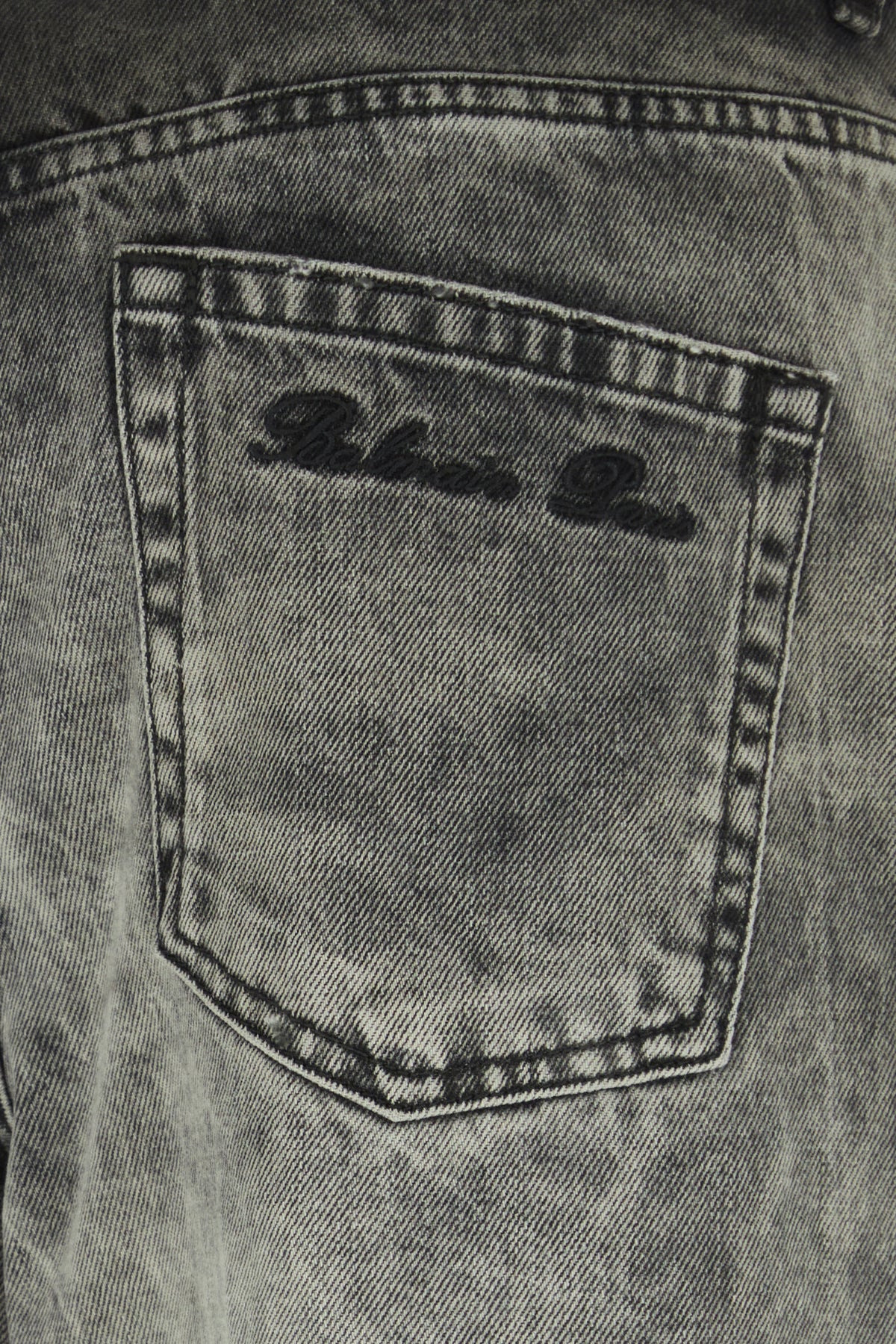 Grey denim jeans - 5