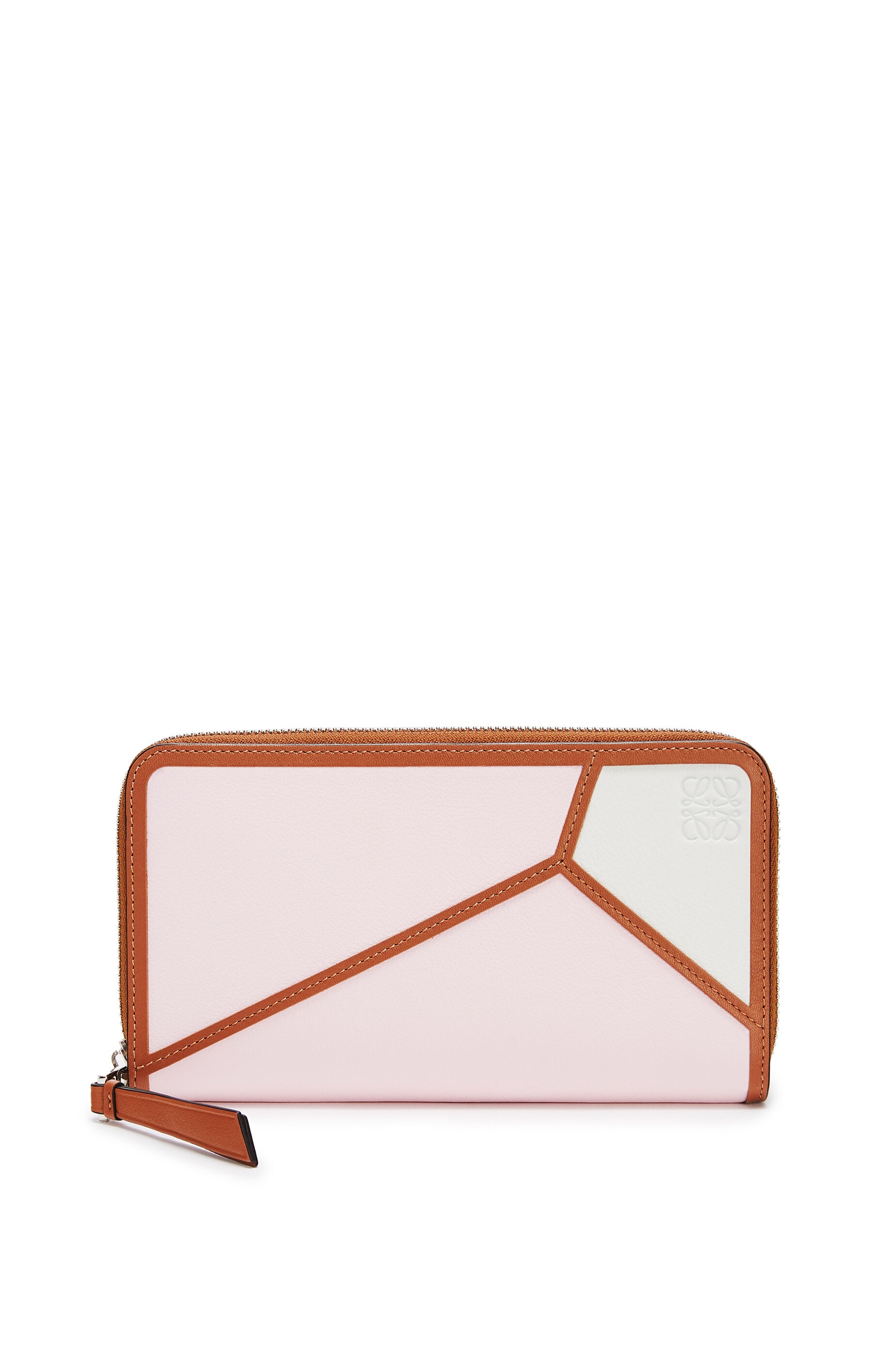 Puzzle zip around wallet in classic calfskin - 6