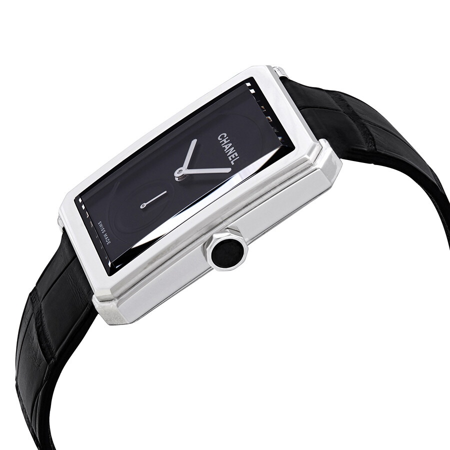 Chanel Boy-Friend Black Dial Ladies Watch H5319 - 2