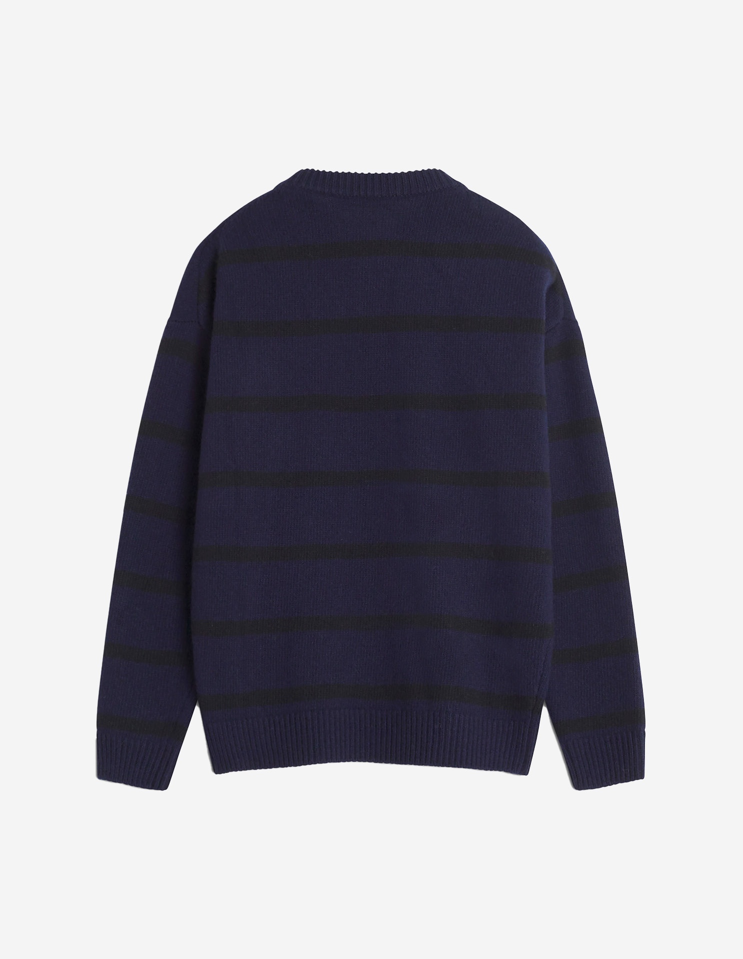 FESTIVE BABY FOX PATCH STRIPPED JUMPER - 6
