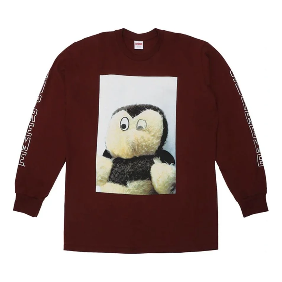 대 FW18 마이크 Kelley AhhYouth! L/S 티 재 회색 T SUP-FW18-000 - 1