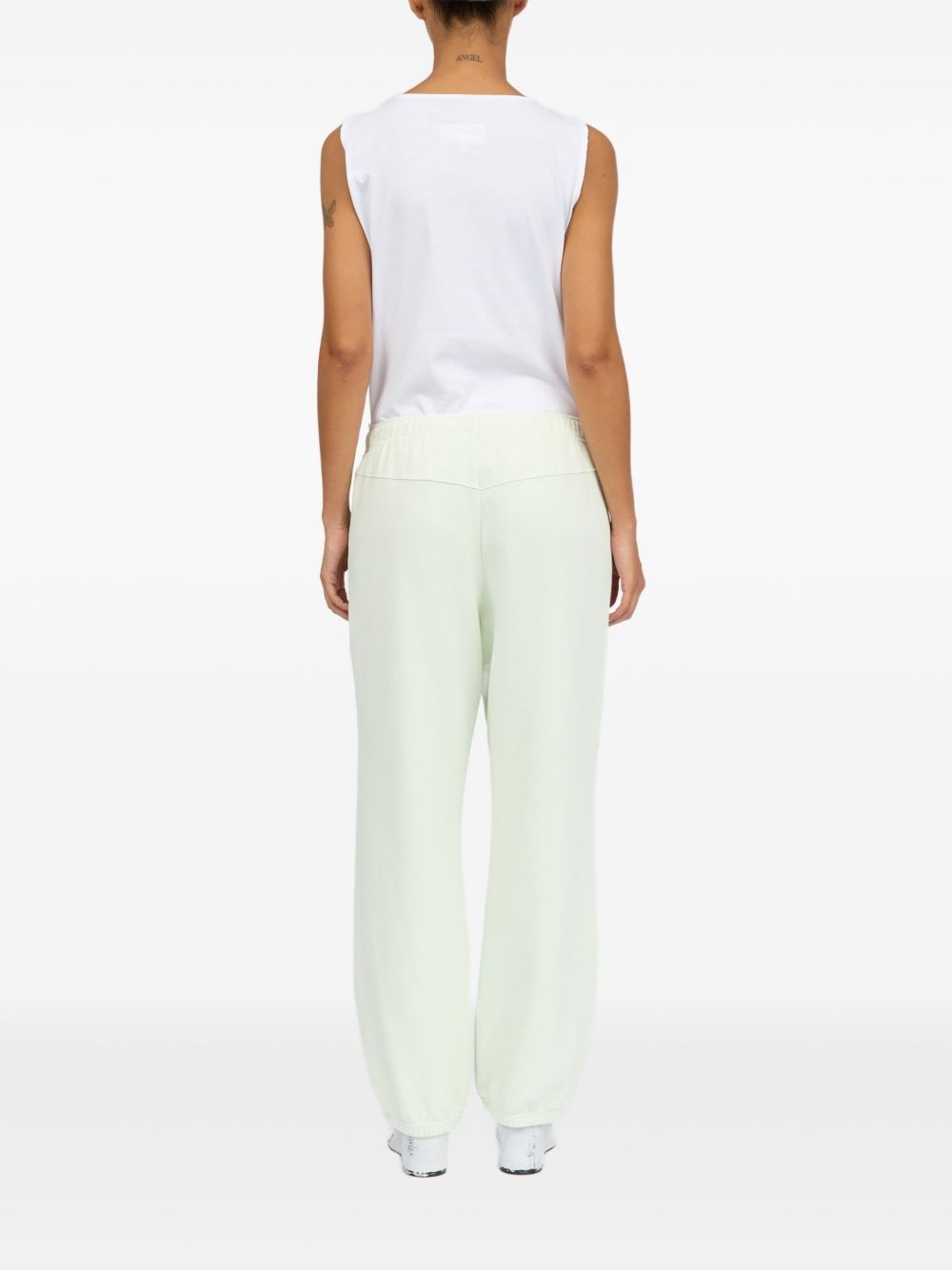 Numbers-motif track pants - 6