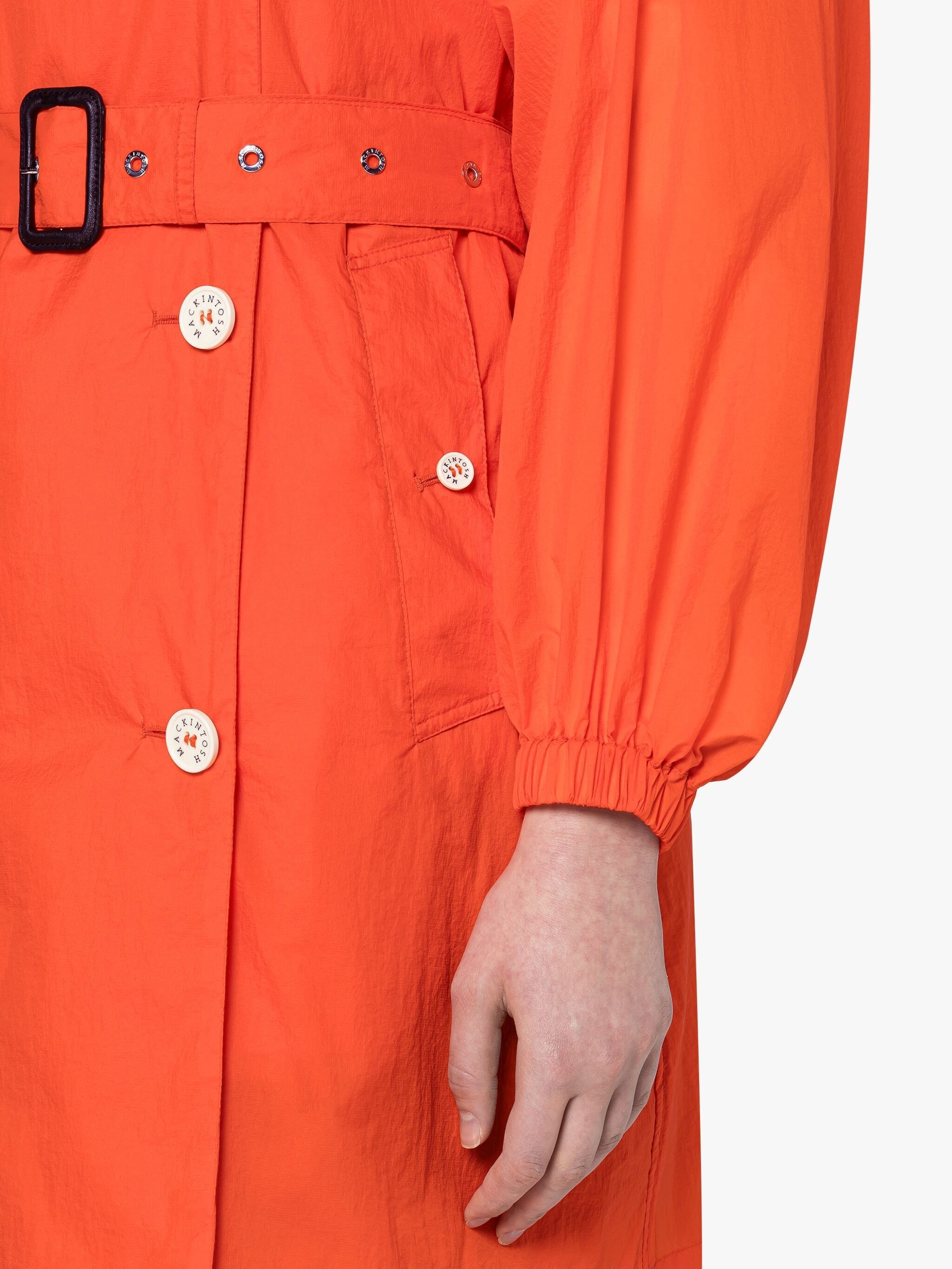 ERVIE ORANGE NYLON COAT | LM-1107 - 6