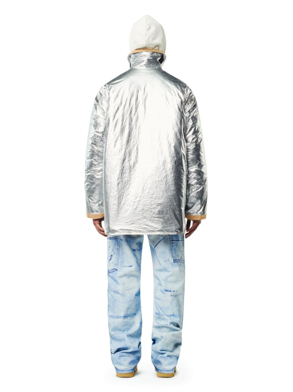 SILVER FIREMAN JACKET - 4