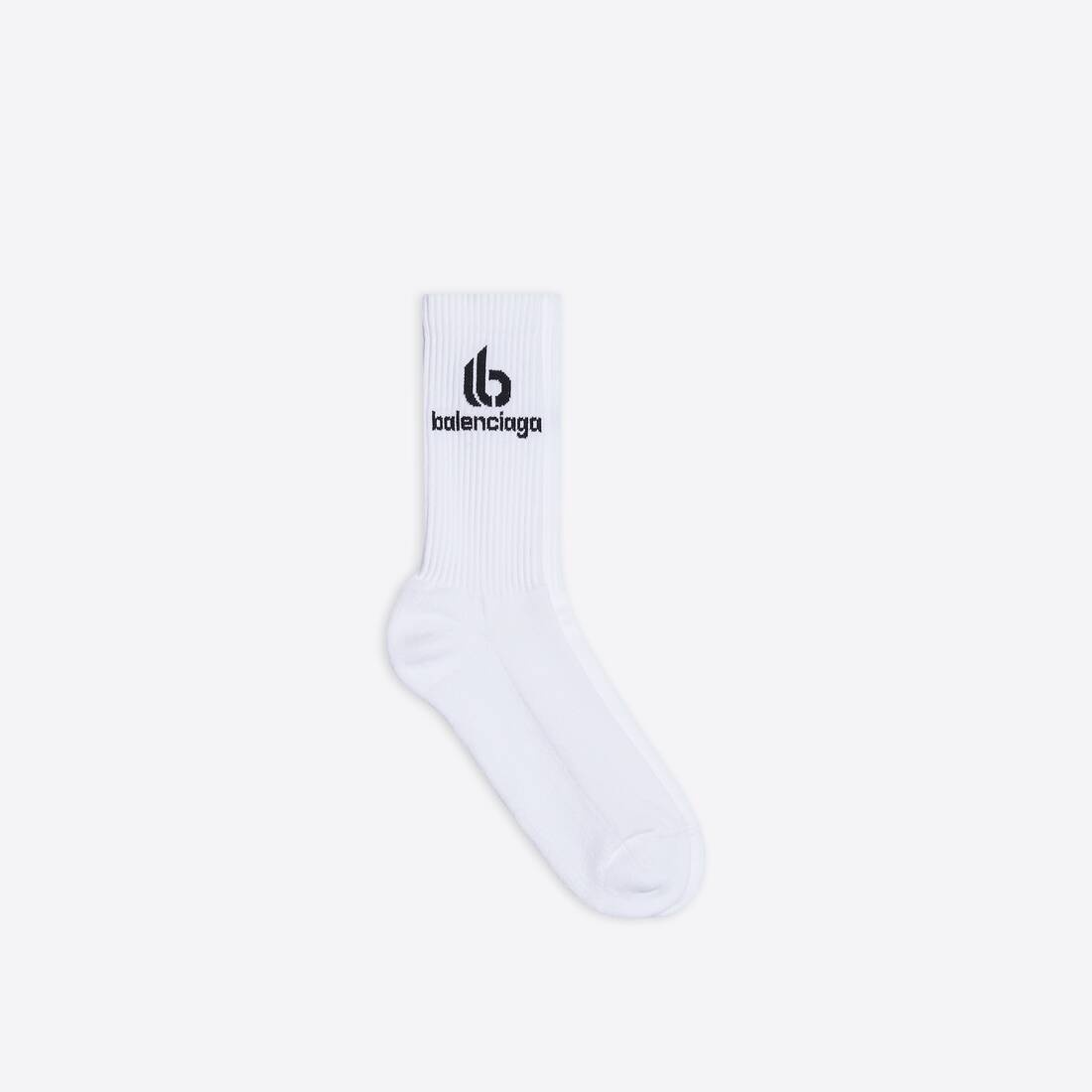 Men's Double B Socks in White - 1