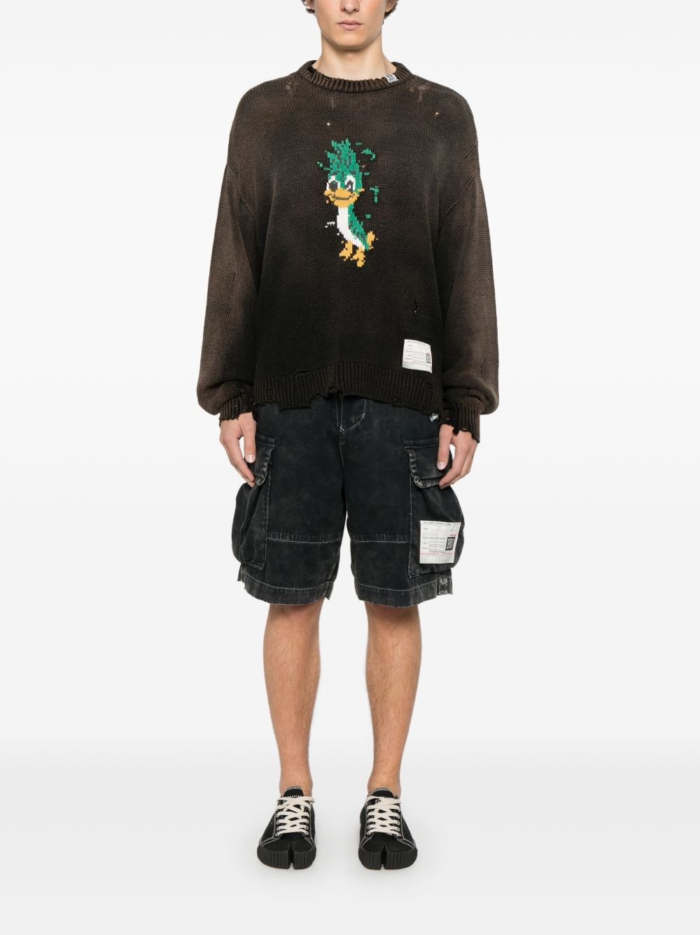 distressed sweater - 2