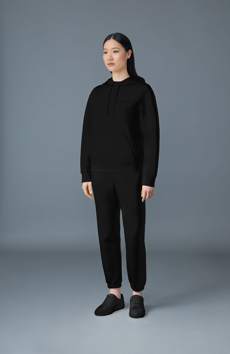 ZOSIA Double-Face Jersey Logo Hoodie 3