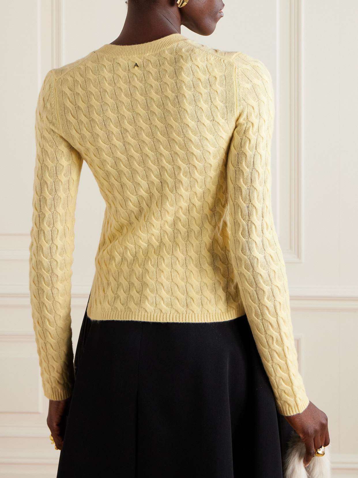 Milla Cable-knit Cashmere Sweater - 3