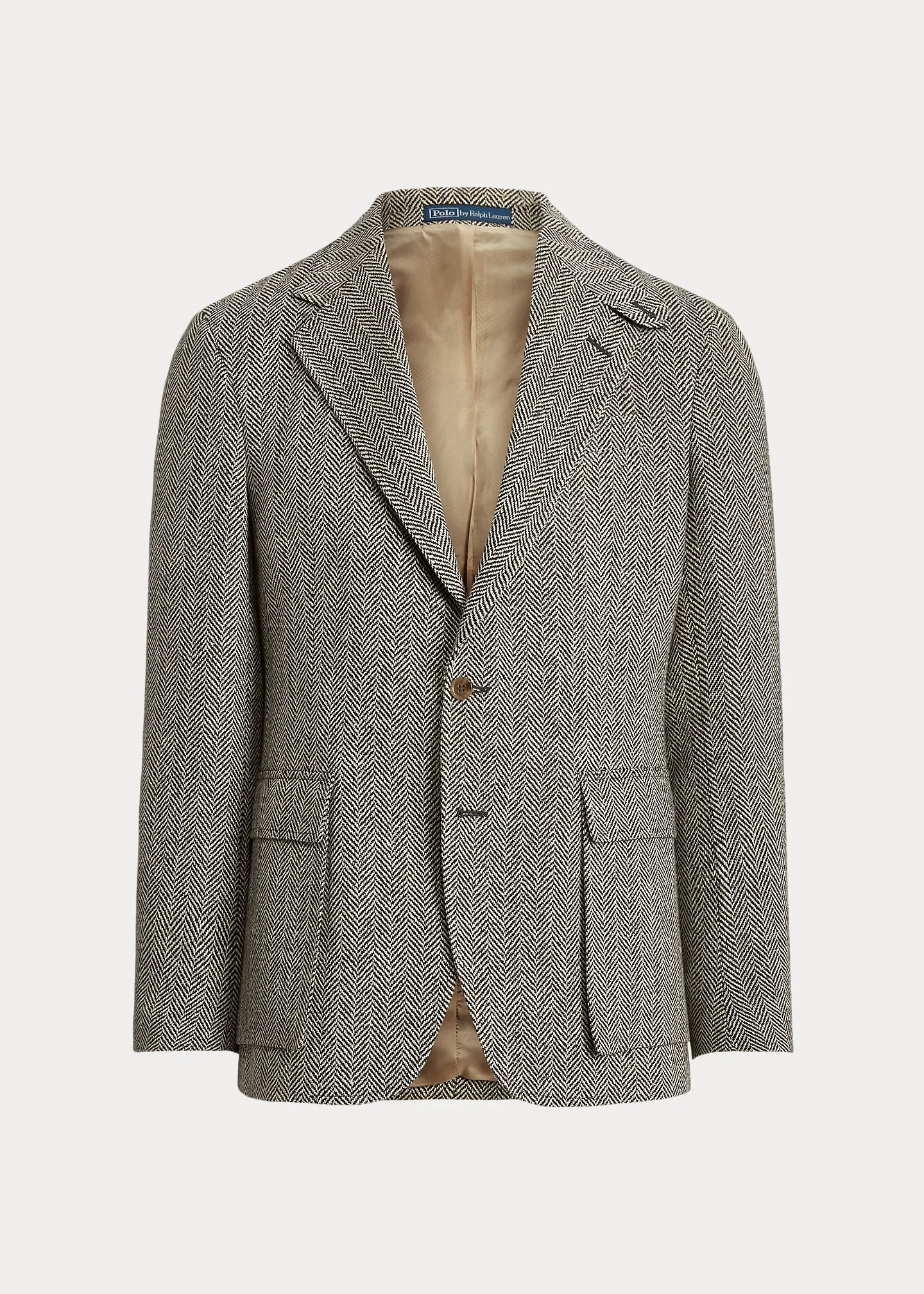 The RL67 Linen-Blend Herringbone Jacket - 1