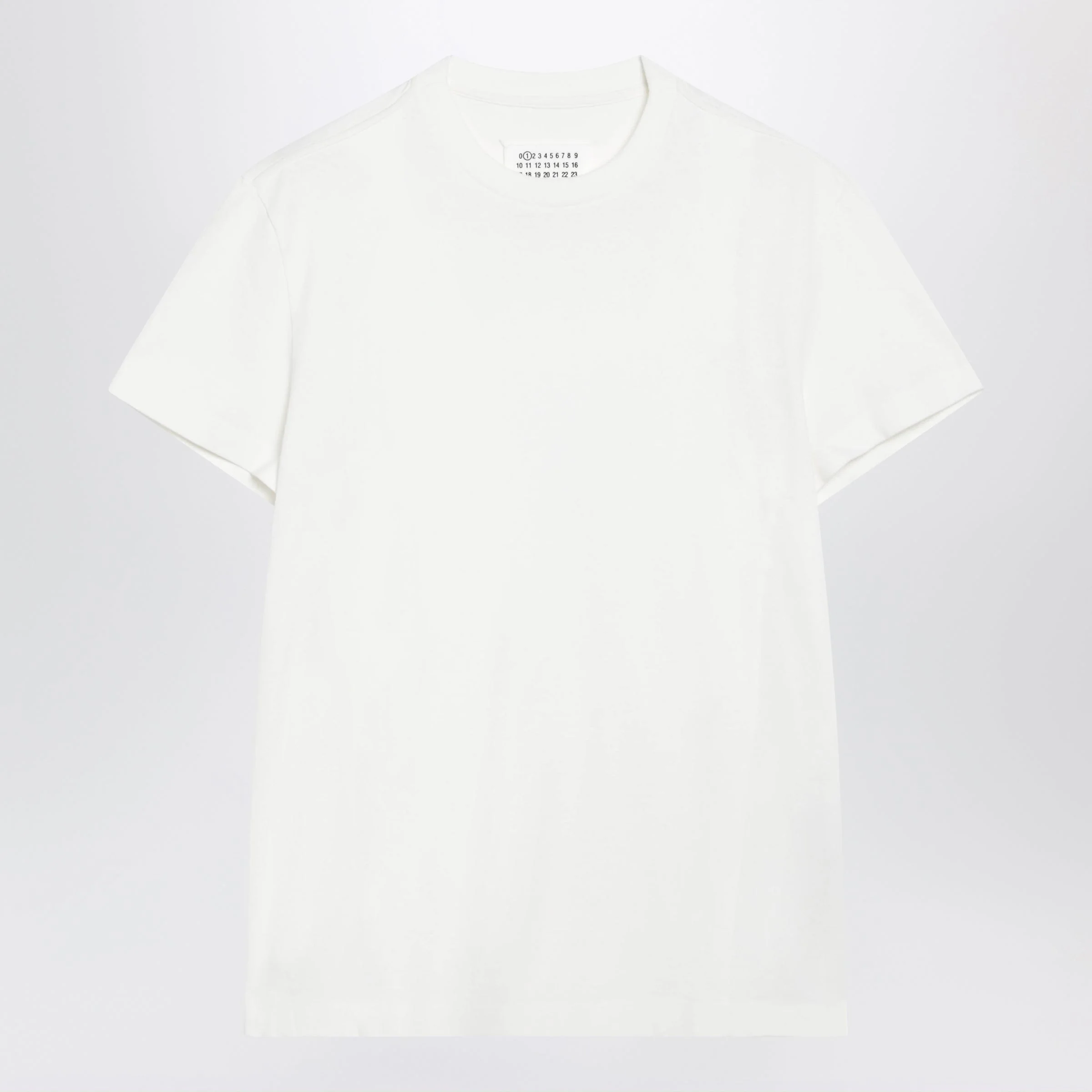 Maison Margiela Double-Layer Cotton T-Shirt In White Women - 1