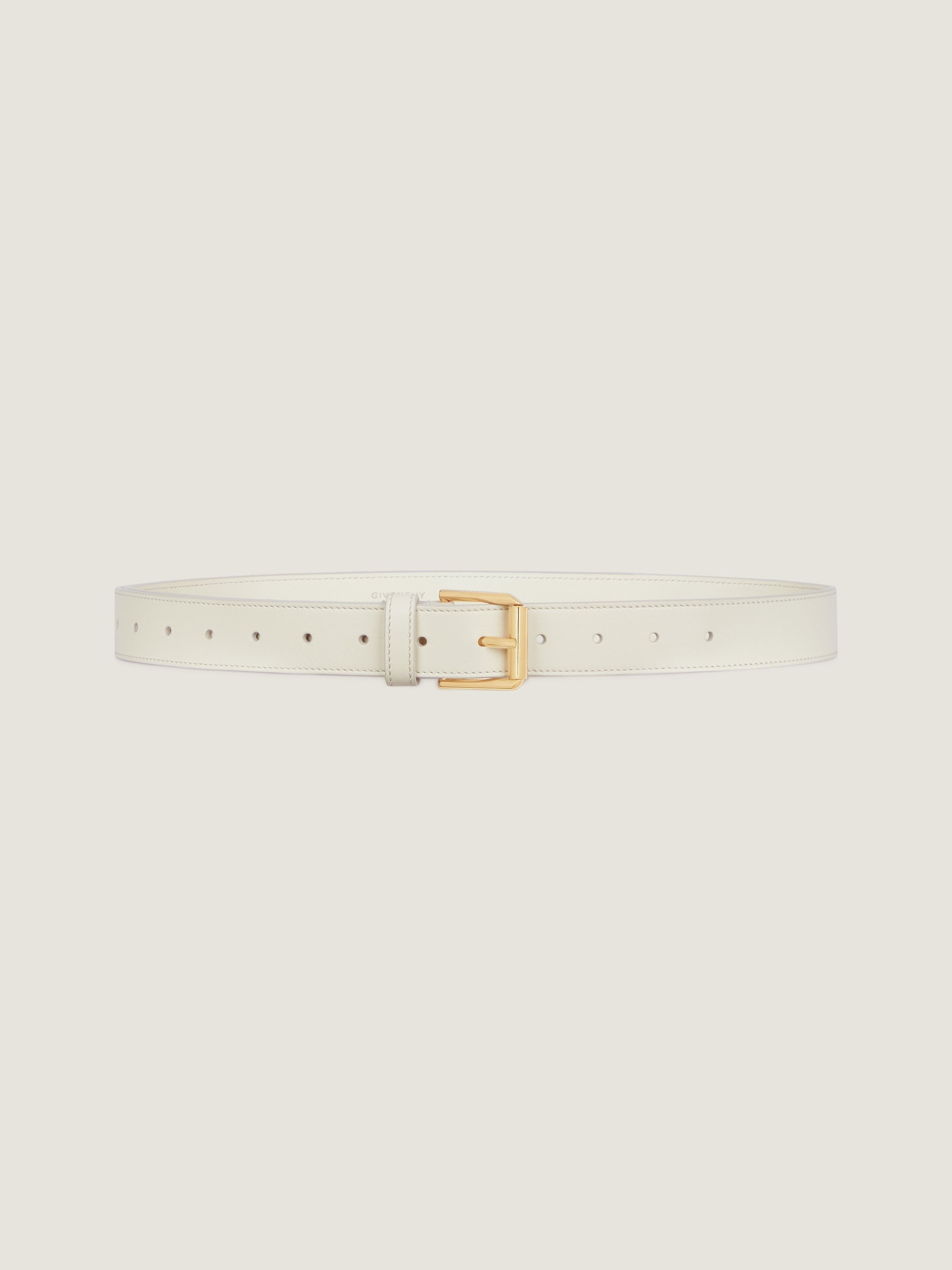 VOYOU LONG BELT IN SHINY LEATHER - 1