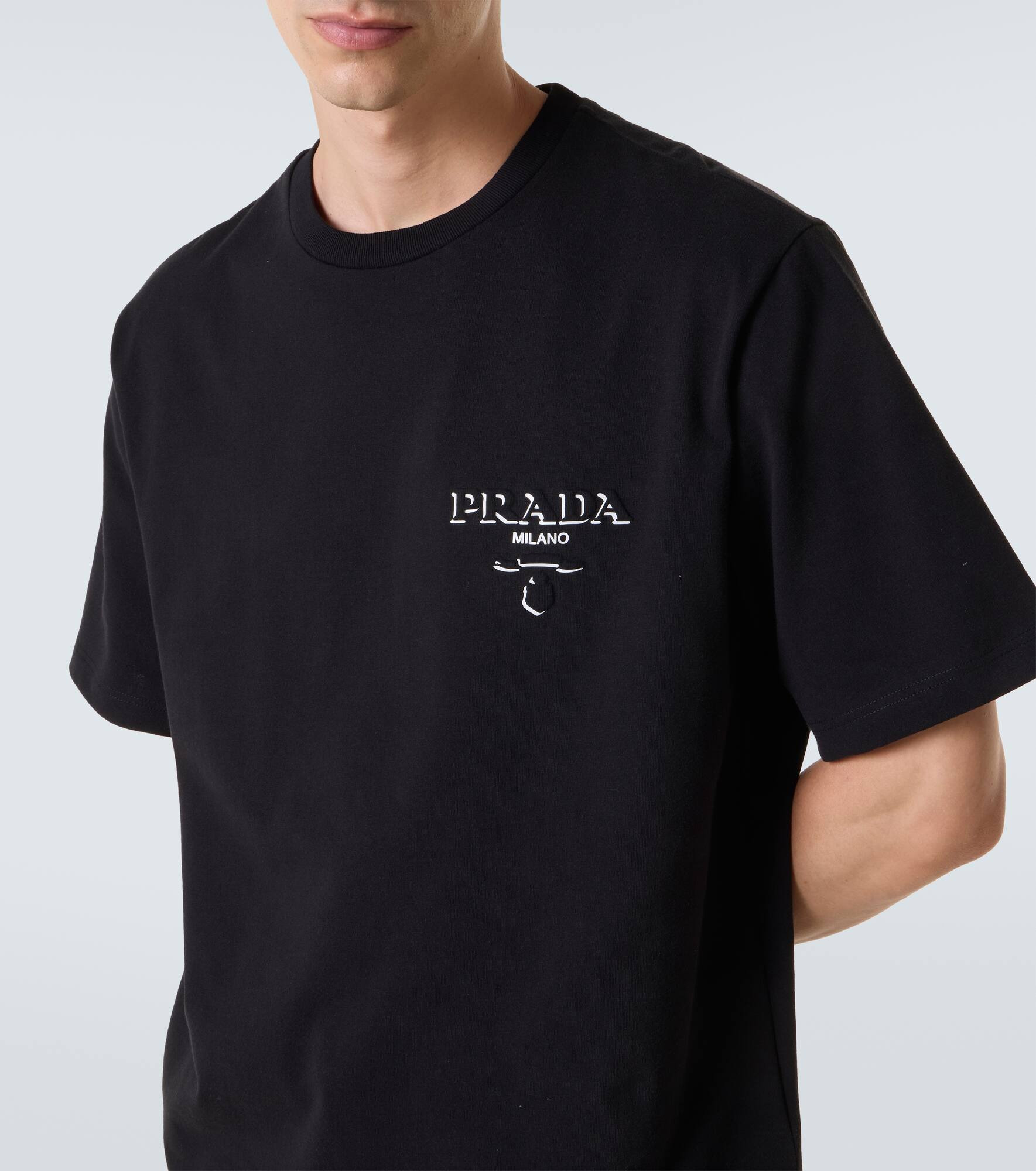 Logo cotton jersey T-shirt - 5