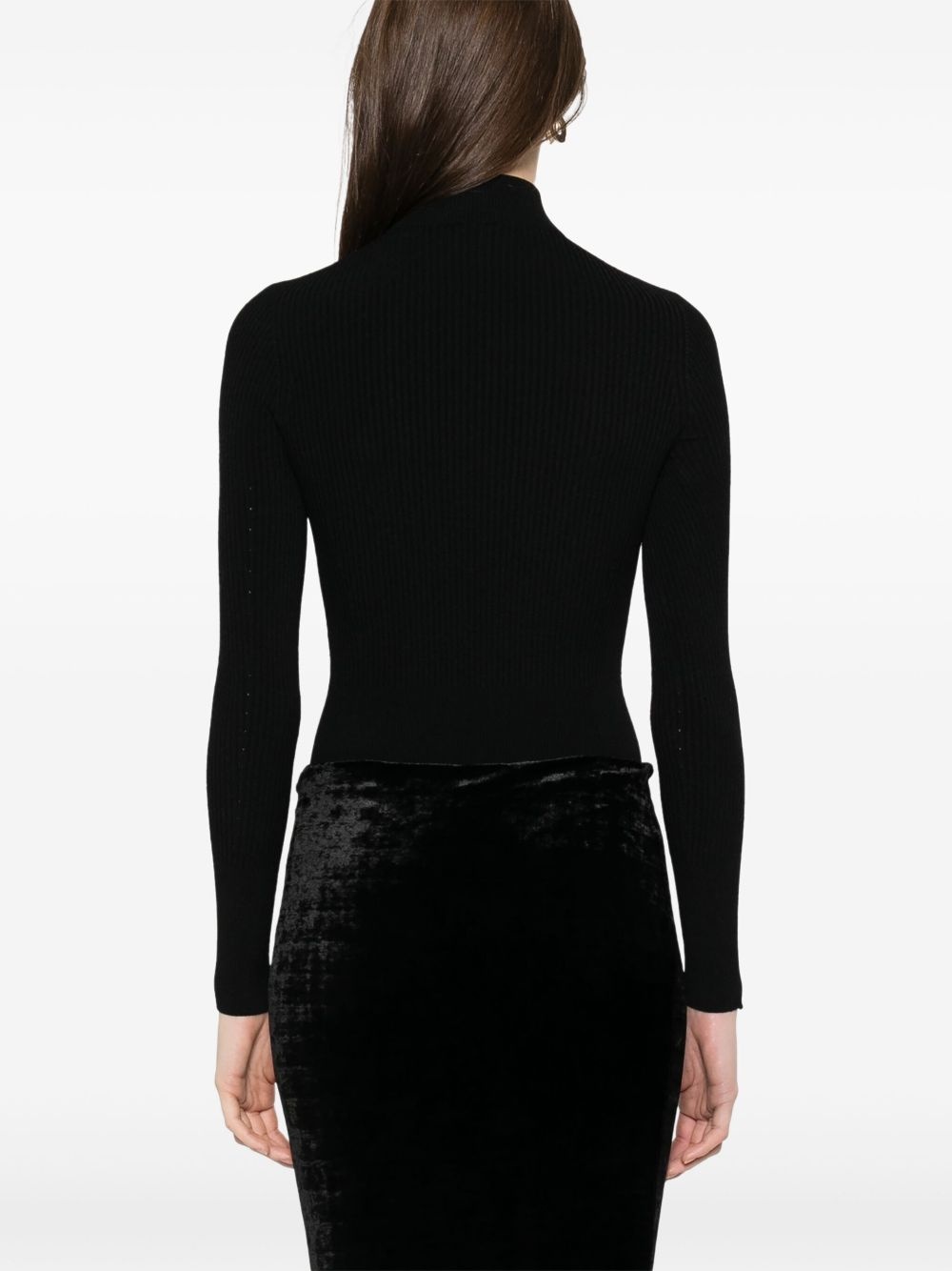 high-neck bodysuit - 4