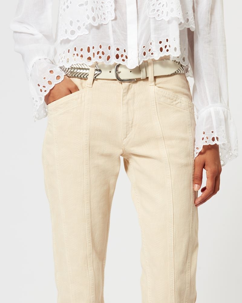 【送料&関税込】Marant Atoile Driane Cotton Trousers Isabel Marant Étoile DRIANE COTTON PANTS | REVERSIBLE