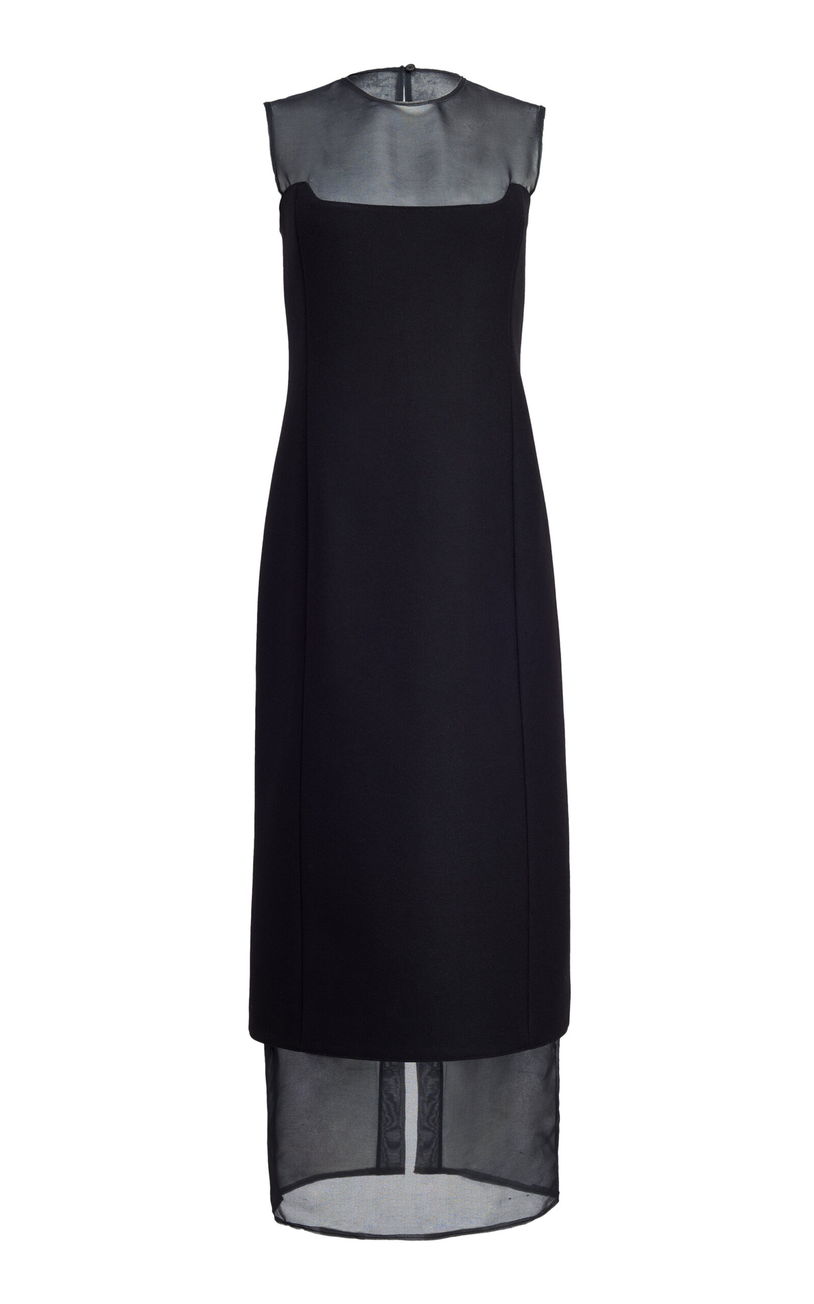 Dissa Mesh Midi Dress black - 1