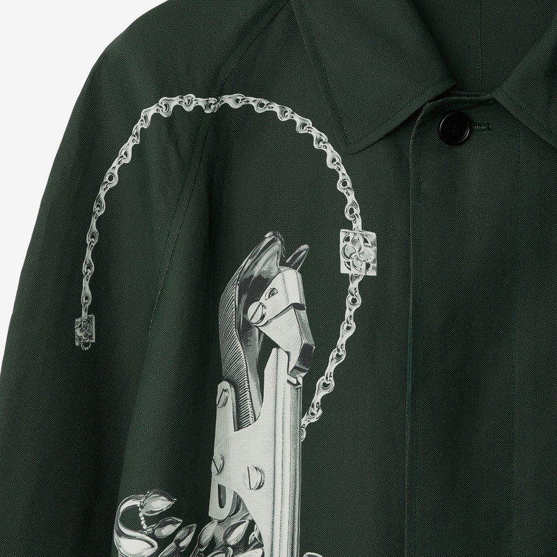 Long Canvas Car Coat 6