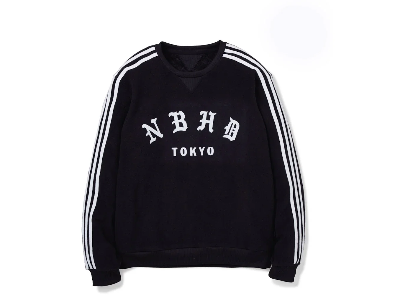 adidas Neighborhood Crewneck Sweatshirt Black - 1