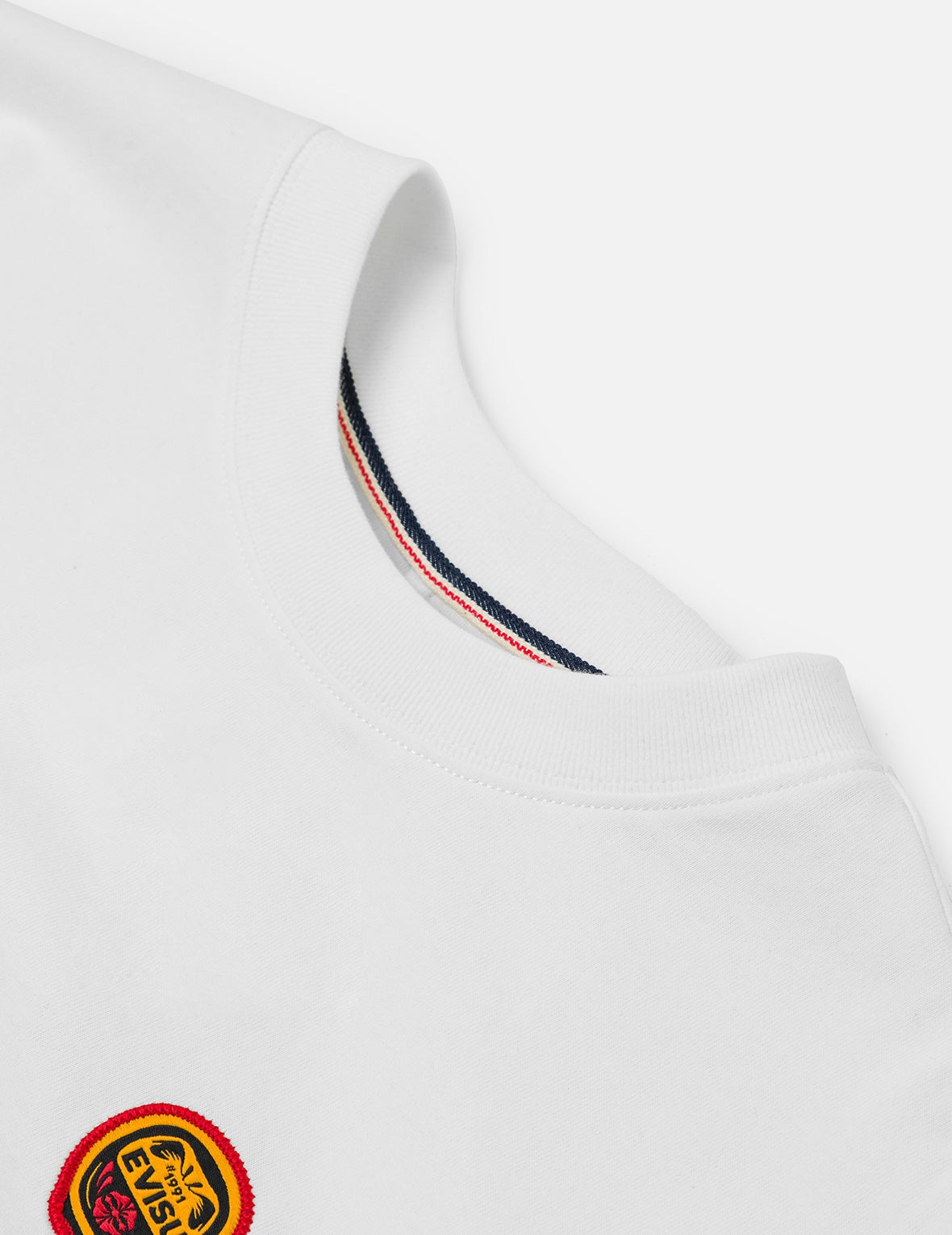 Daruma and Logo Embroidery Relax Fit T-shirt - 6