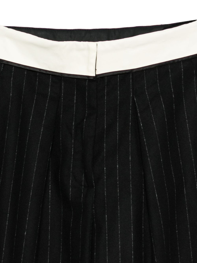 pinstripe wide-leg trousers 3