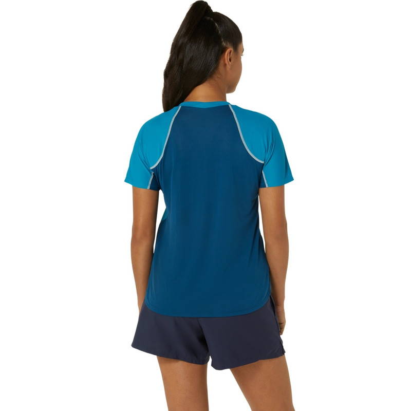 Asics WOMEN'S GAME SHORT SLEEVE TOP outlook