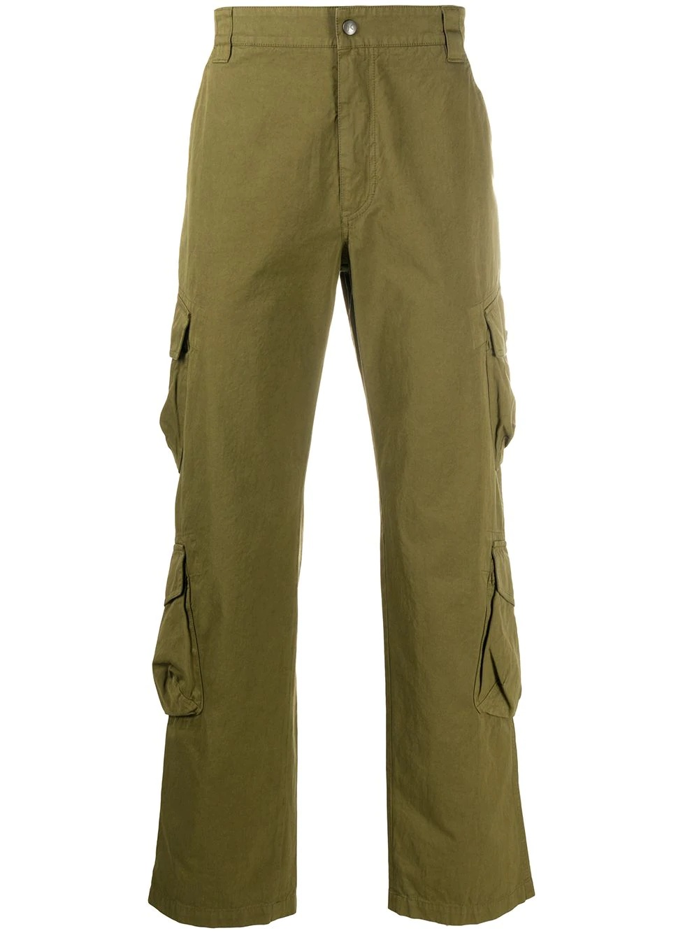 multi-pocket cargo pants - 1