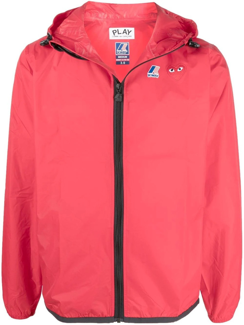 x K-Way zip hooded jacket 1
