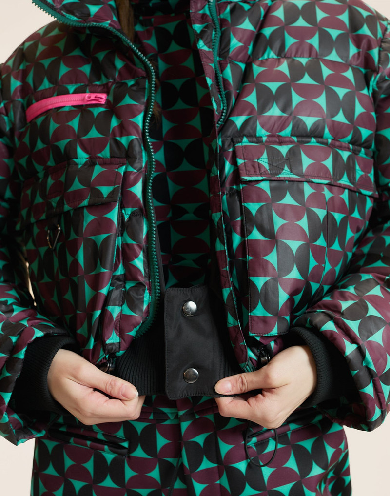 Art Nouveau Puffer Jacket 4