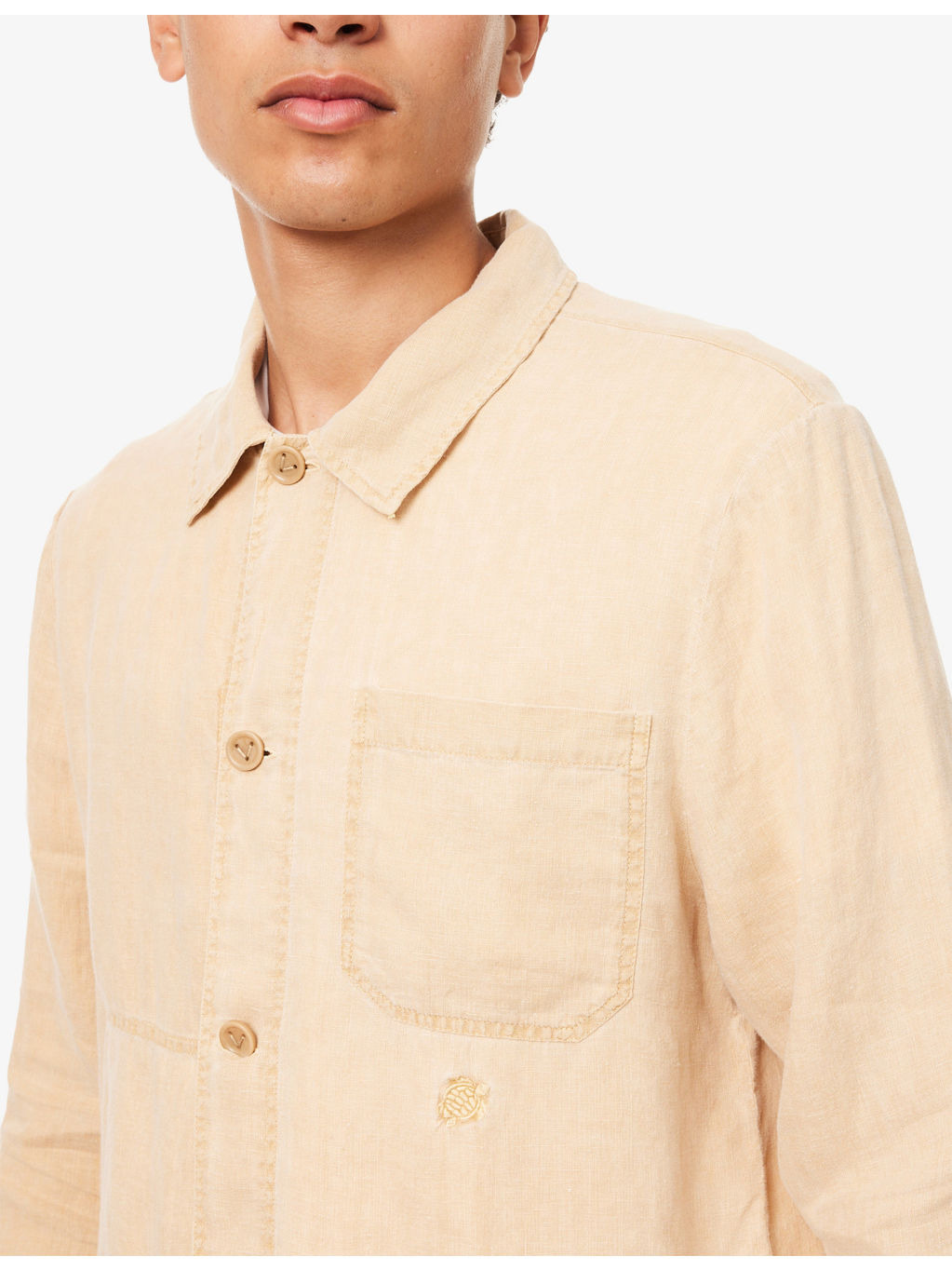 Corentin Long-Sleeve Linen Shirt - 5