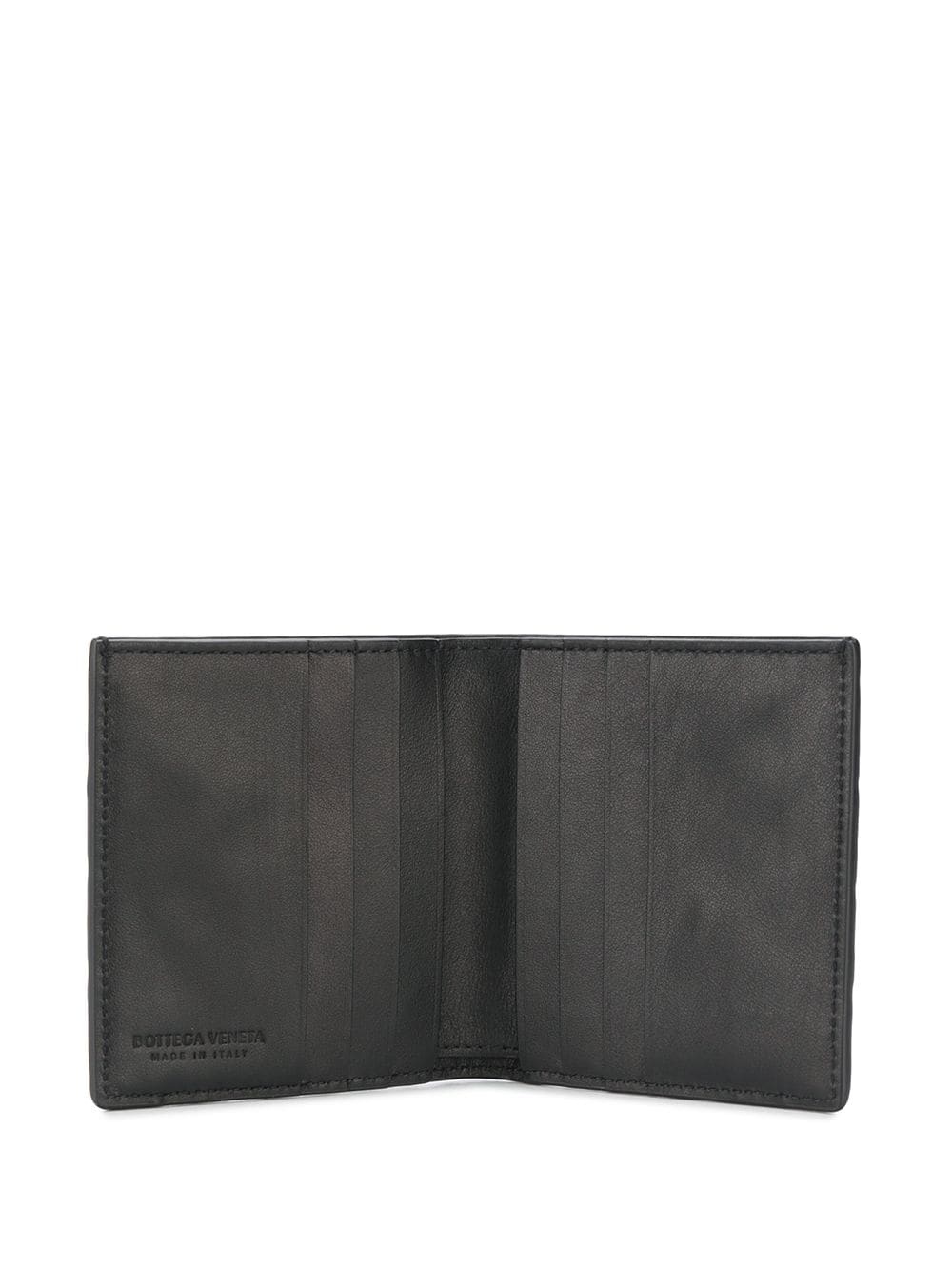 intrecciato weave bi-fold wallet - 3