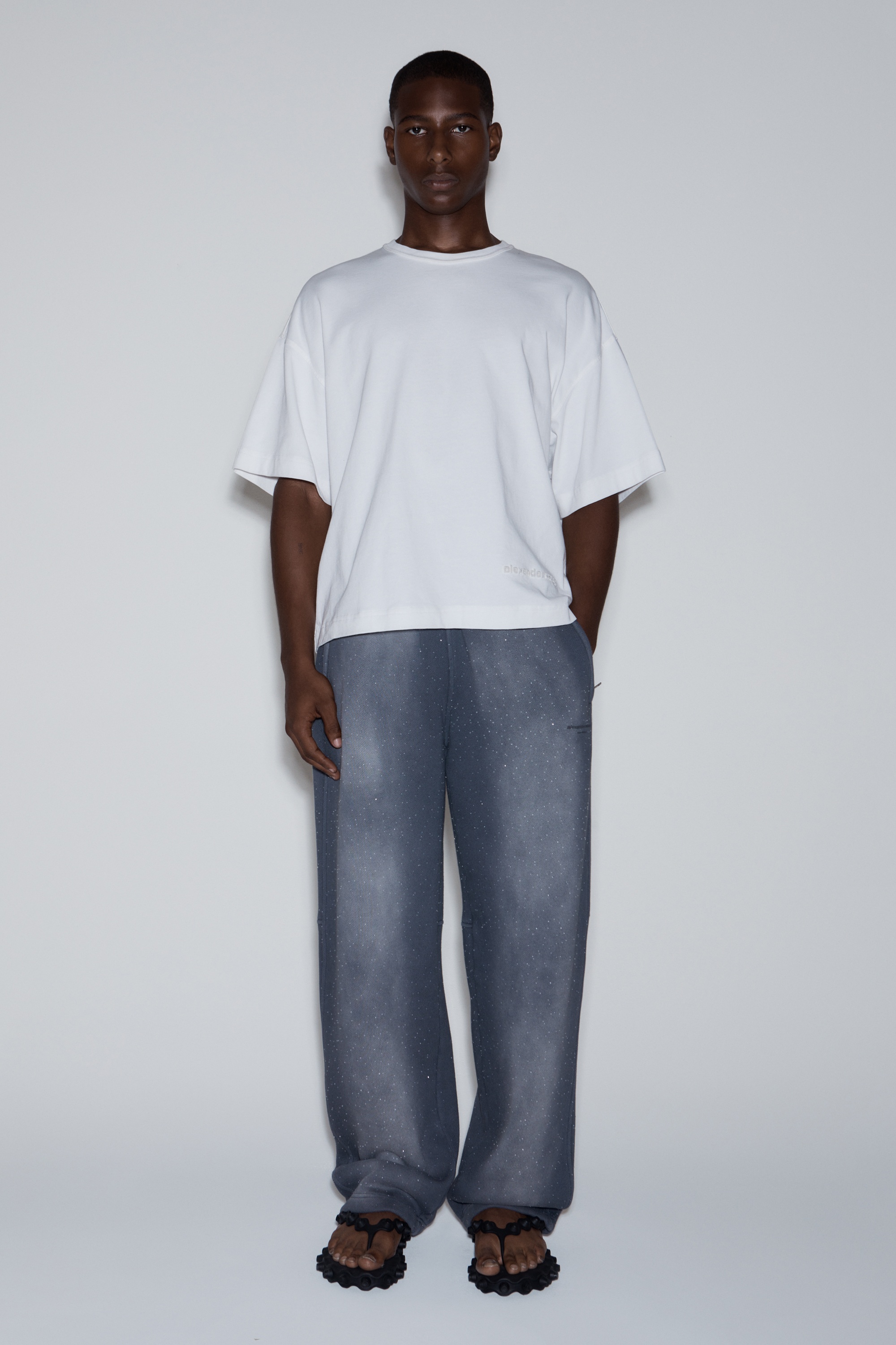 Unisex Crystal Hotfix Sweatpant - 5