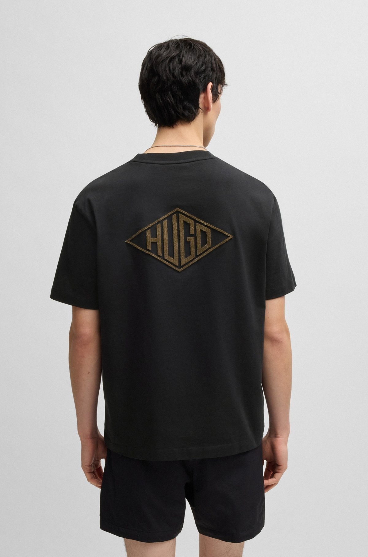 RELAXED-FIT T-SHIRT IN COTTON WITH EMBROIDERED LOGO - 5