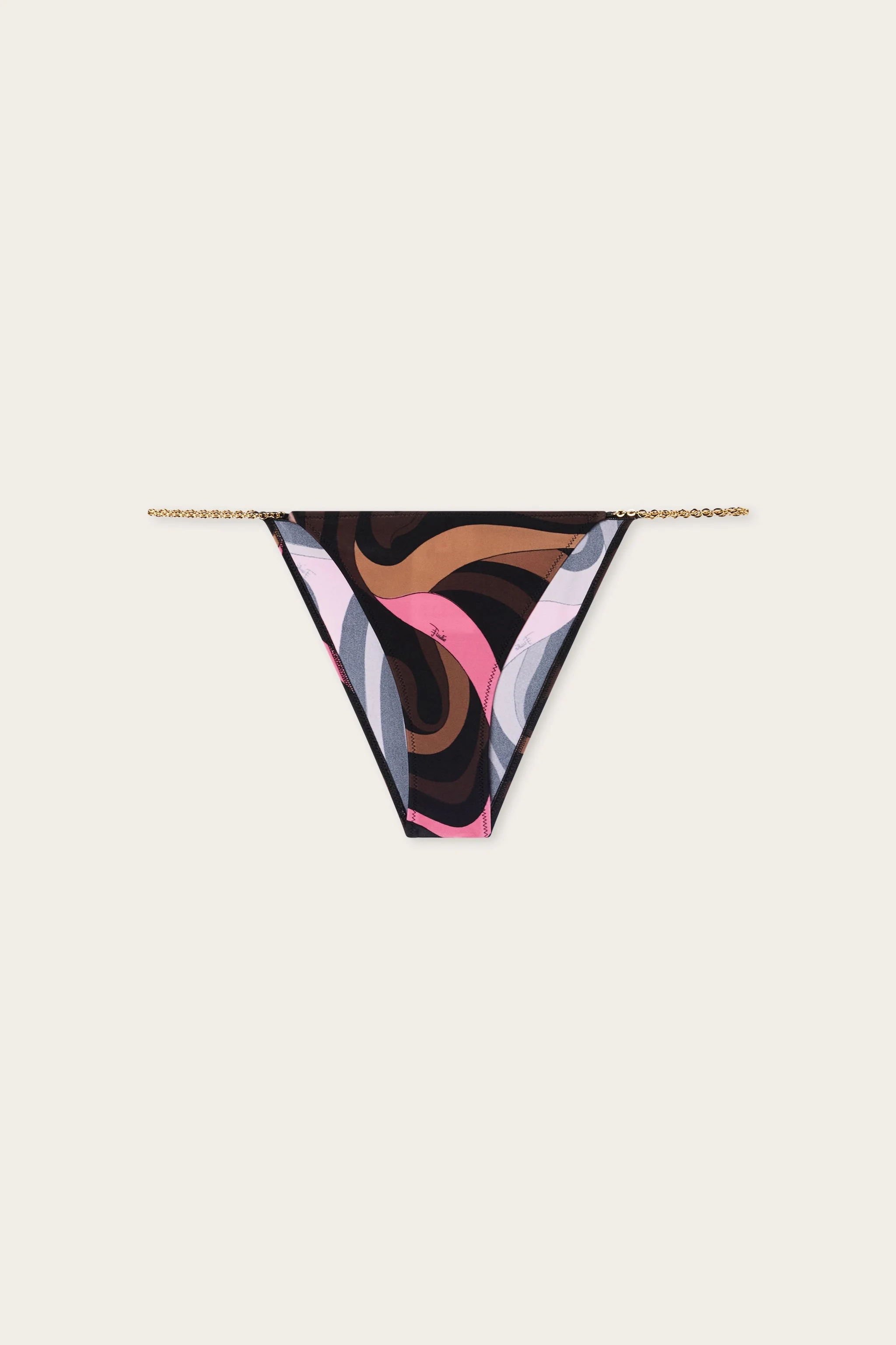 MARMO PRINT BIKINI BOTTOM - 1