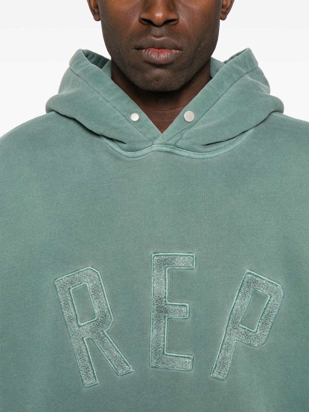 logo-appliqué hoodie - 5