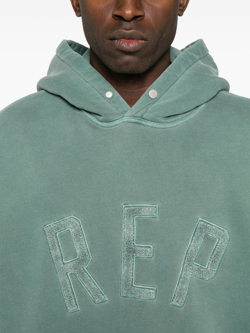 logo-appliqué hoodie 5