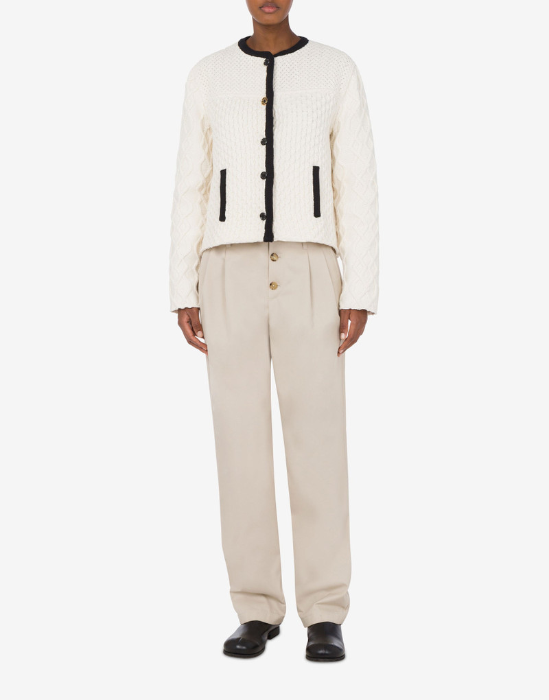 KNIT JACKET TAILORED TWIST - 1