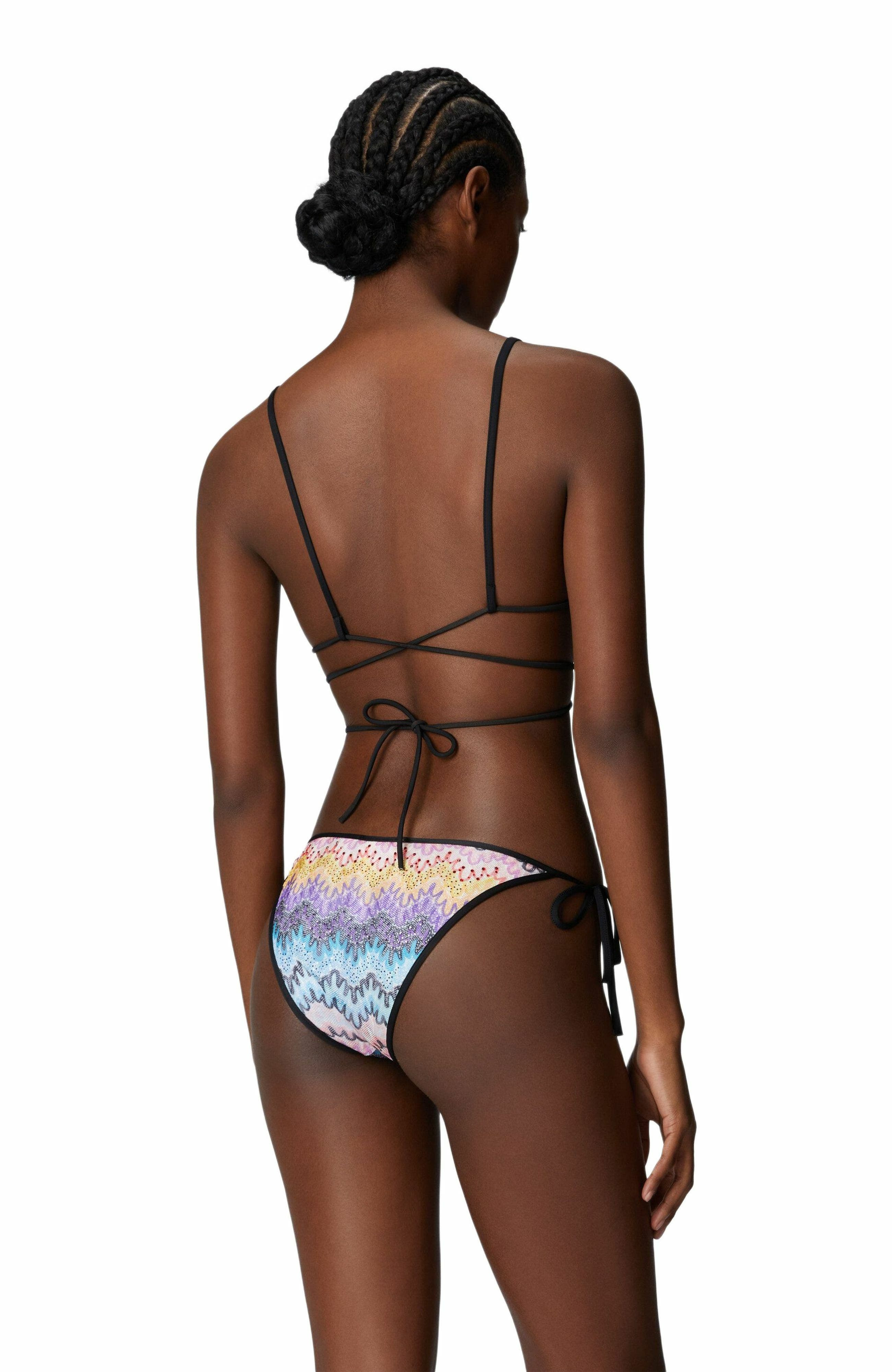 Missoni Bikini With Long Ties And Mesh Details in Multicoloured at Nordstrom - 6