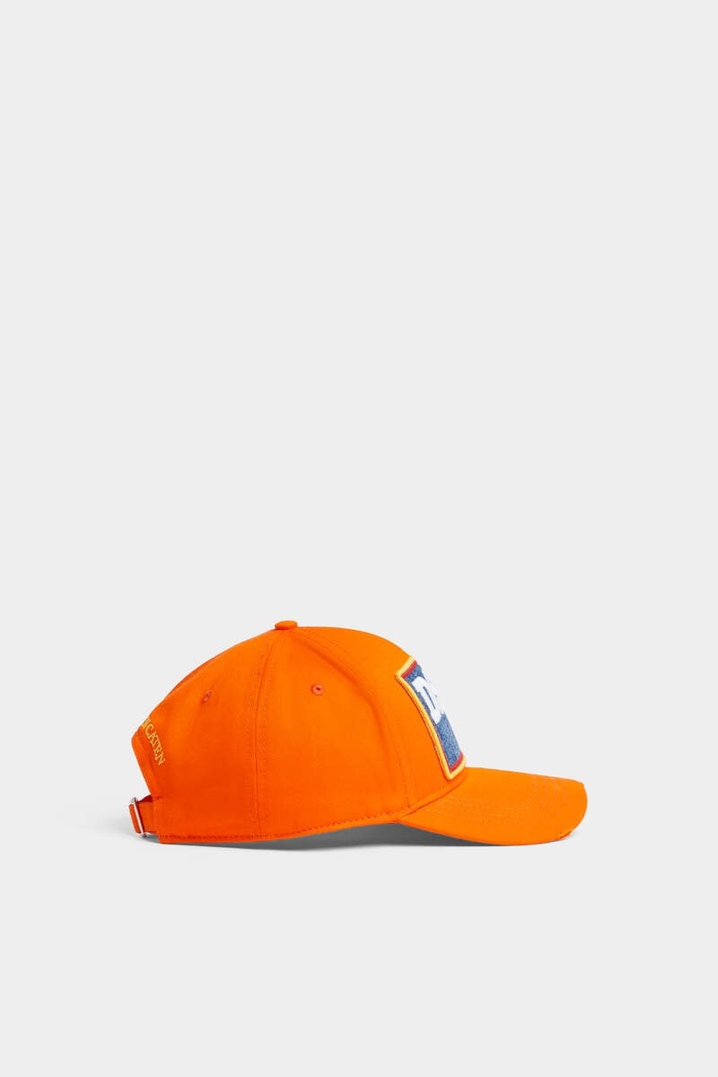 DSQ2 DENIM PATCH BASEBALL CAP - 4