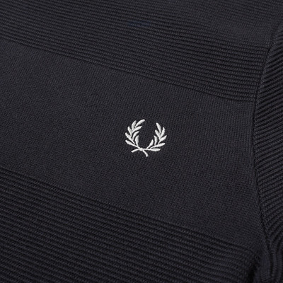 Fred Perry Fred Perry Authentic Textured Stripe Crew Knit outlook