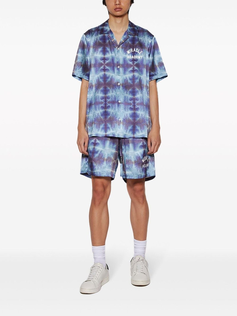 NAHMIAS tie-dye silk shorts outlook