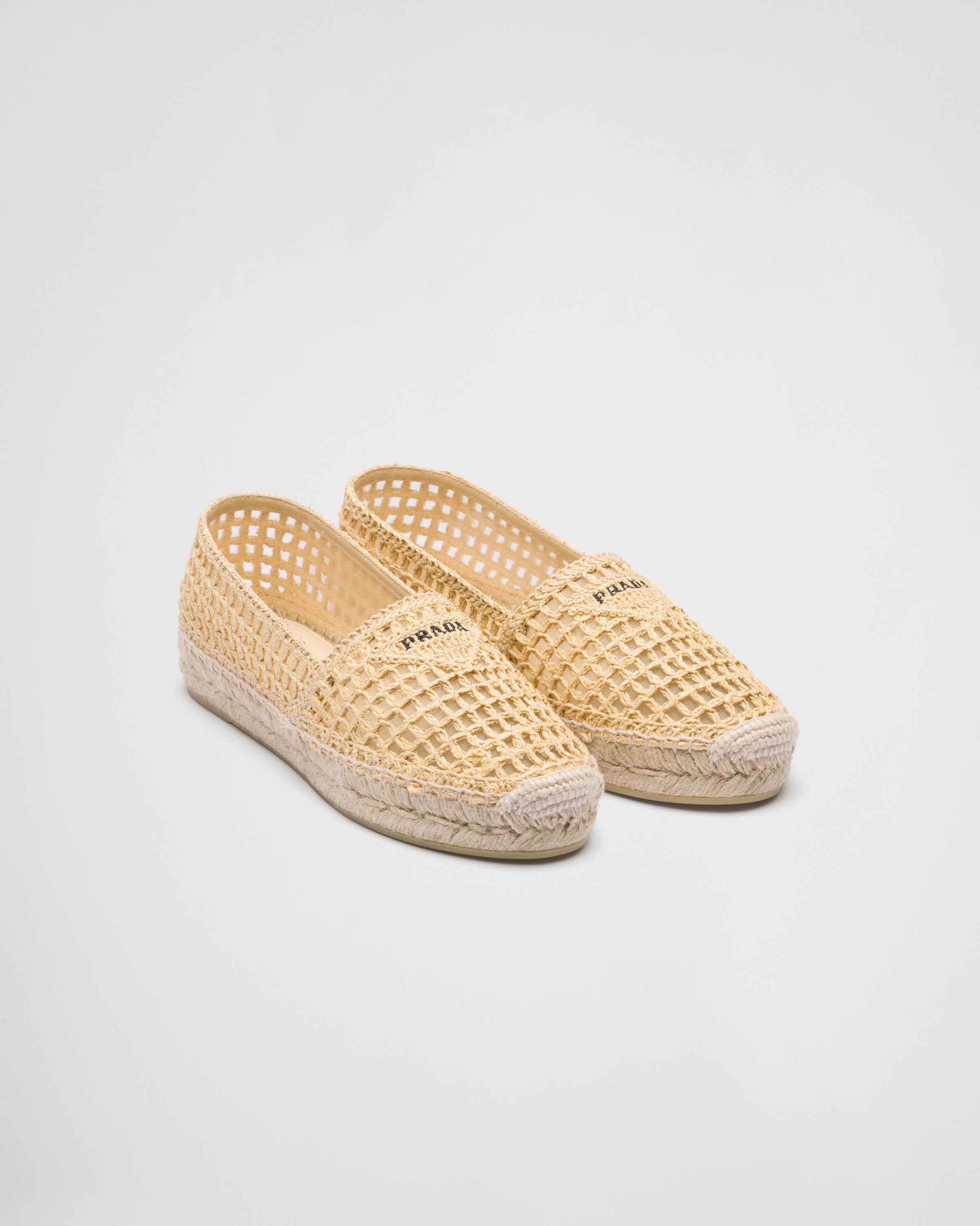 Prada Crochet espadrilles | REVERSIBLE