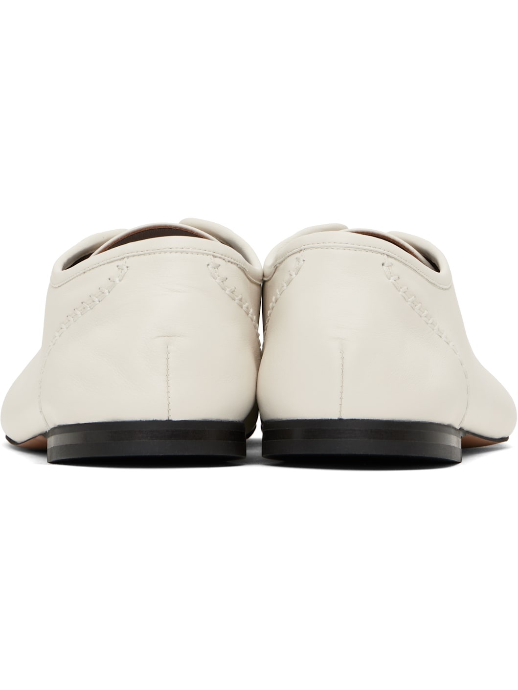 Off-White Lace-Up Oxfords - 2