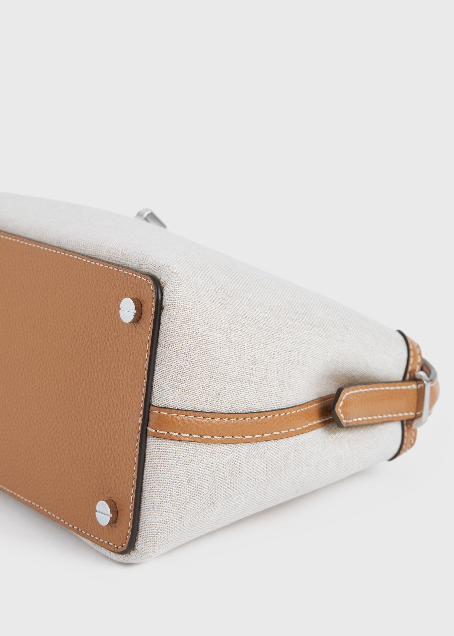 T-Lock canvas top handle ecru/tan - 4