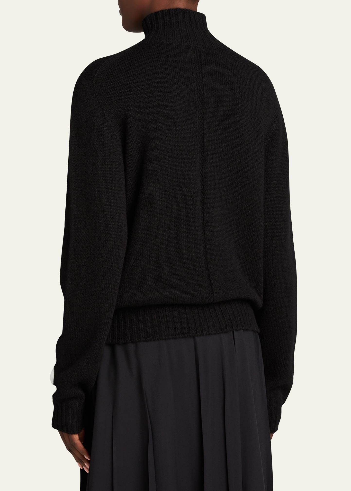 Kensington High-Neck Cashmere Sweater - 3