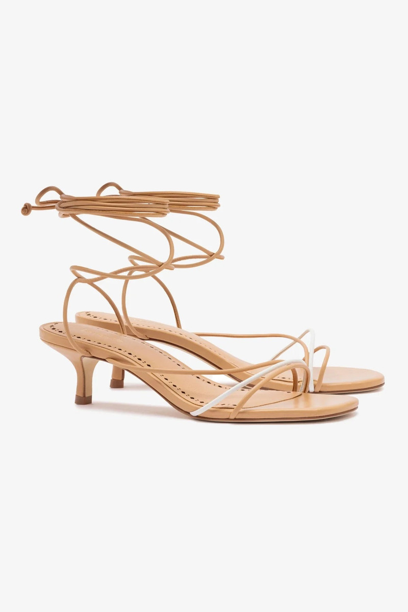 Sara Sandal In Tan Leather 3